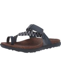merrell around town thong buckle sandals
