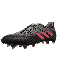 Adidas Predator Malice Control Soft Ground Boots In White For Men