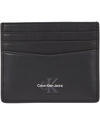Calvin Klein - Jeans Porta Carte Uomo Monogram Soft in Pelle - Lyst
