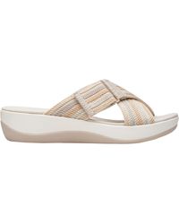 Clarks - Arla Wave Sandalen - Lyst