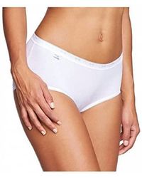 Sloggi - Basic Midi 4-6 pièces Slip pour femme en coton Basic+ Culotte femme Midi B24 - Lyst