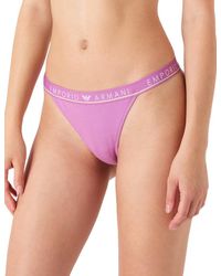 Emporio Armani - Iconic Logoband 2 Pack T-thong - Lyst