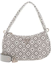 Guess - Rianee Hobo Taupe - Lyst