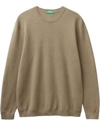 Benetton - Undercolors Of Benetton Jersey G/c M/l 1mbnu106n Sweater - Lyst