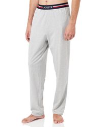 Lacoste 3H3461 Pantalones de Pijama - Gris