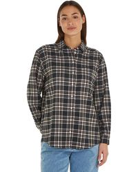 Tommy Hilfiger - Tjw Overshirt Top in Tessuto - Lyst