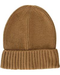 Amazon Essentials - Ribbed Cuffed Knit Beanie Chapeau - Lyst