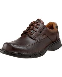 clarks platform oxfords