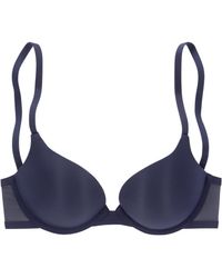 S.oliver - Push-Up BH in dunkelblau - Lyst