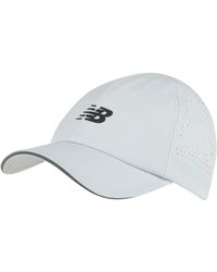 New Balance - , , Laser Performance Running Hat, Sports And Casual Wear, One Size Fits Most, Ice Blue - Lyst