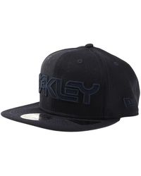 Oakley Erwachsene B1b Mütze mit Flacher Krempe Hut - Blau