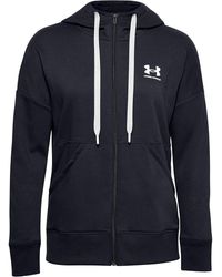 Under Armour - S Rival Zip Hoodie - Lyst