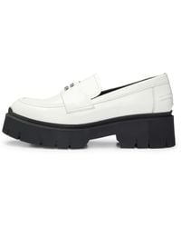 HUGO - Loafers Aus Leder Mit Chunky-Sohle Und Stack-Logo - Lyst