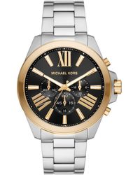 Michael Kors - Wren Chronograph Stainless Steel Watch - Lyst