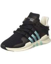 adidas - Eqt Support Adv Sneaker Low Hals - Schwarz (Core Black/clear Aqua/granite) , 37 1/3 EU - Lyst