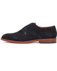 Tommy Hilfiger - Hilfiger Thunit Suède Schoen Derby - Lyst