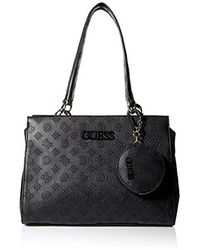 Guess Janelle Girlfriend Carryall Umhängetasche, Einheitsgröße - Schwarz