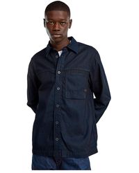 G-Star - 1-pocket Regular Denim Overhemd - Lyst