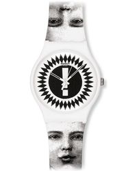 Swatch - Armbanduhr Analog Plastik SUOZ125 - Lyst