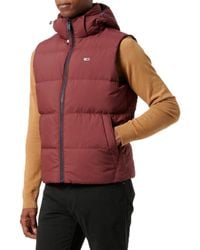 Tommy Hilfiger - Weste Essential Down Vest mit Kapuze - Lyst