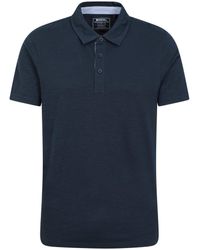 Mountain Warehouse - T-Shirt en Coton Organique avec col boutonné - Idéal pour Le - Lyst