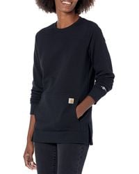 Carhartt - Force Relaxed Fit Lightweight Sweatshirt Black - Lyst