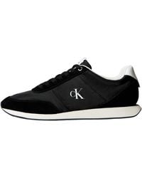 Calvin Klein - Runner Sneaker Retro Mix mit Logo - Lyst