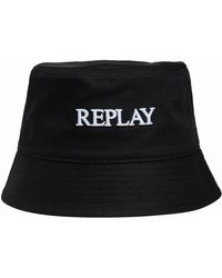 Replay - Bucket Hat Made Of Cotton - Lyst