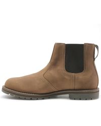 Timberland - S Larchmont Ii Leather Textile Medium Brown Boots 9 Uk - Lyst