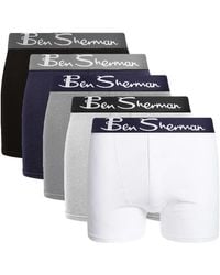 Homme Vêtements Sous-vêtements Chaussettes Lot Ben Sherman pour homme en coloris Gris 