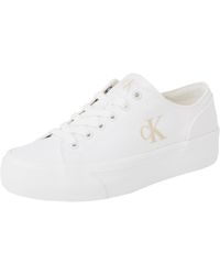 Calvin Klein - Ck Jeans Vrouwen Vulc Flatform Low Cv Mg Yw0yw0yw01763 Top - Lyst