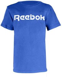 Reebok - Camiseta Big Logo T-shirt Voor Jongens - Lyst