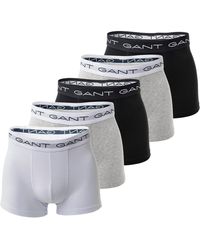 GANT - Trunk 5-pack Boxer Shorts - Lyst