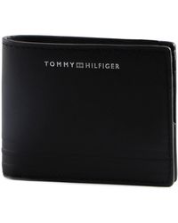 Tommy Hilfiger - Th Bus Leather Mini Cc Wallet - Lyst