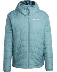 adidas - Terrex Multi Synthetic Insulated Hooded Jacket - Lyst