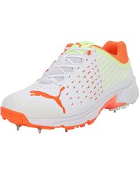 PUMA - S Spike 22.1 Cricket Shoes White 12 - Lyst