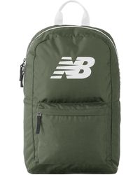 New Balance - , , Essentials Backpack, Athletic And Casual Wear, One Size Fits Most, Deep Olive Green - Lyst