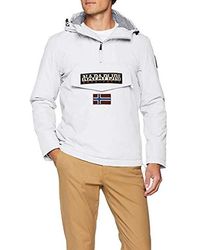 Napapijri Rainforest Mens Winter Jacket - White