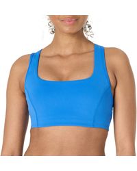 Amazon Essentials - Active Formflex Buttery Soft Light Support Square Neck Racerback Sports Bra - Lyst
