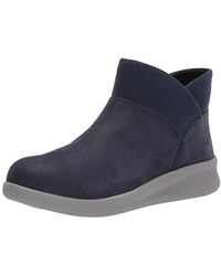 Clarks Sillian 2.0 Dusk Ankle Boot - Blu