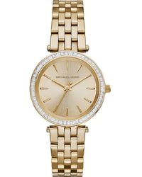 Michael Kors - Sawyer Grey Dial Rose Gold-plated Ladies Watch - Lyst
