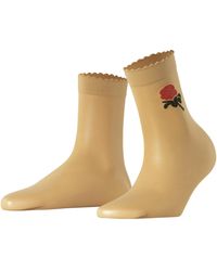 FALKE - Socken Passionate 20 DEN W So transparent gemustert 1 Paar - Lyst