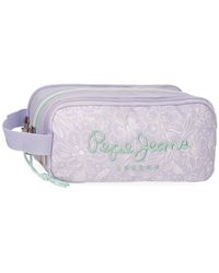 Pepe Jeans - Renata Drievoudig Pennenetui - Lyst