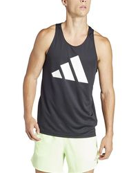 adidas - Run It Tank Top Camiseta sin gas - Lyst