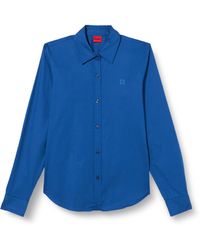 HUGO - The Essential Shirt Blouse - Lyst