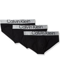 Calvin Klein - Calvin Klein 3er Pack Hip Briefs Unterhosen Baumwolle mit Stretch - Lyst
