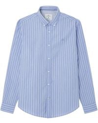 Springfield - Camisa de Poplin con Rayas popelín - Lyst