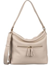 Gabor - Bags Anthina Hobo Bag Schultertasche Mittelgroß Weiß - Lyst