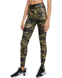 Nike - Dri-FIT One Legging pour femme Motif camouflage Taille moyenne - Lyst