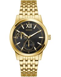 Guess - Orologio da polso da uomo Emerson GW0976G2 acciaio inossidabile oro - Lyst